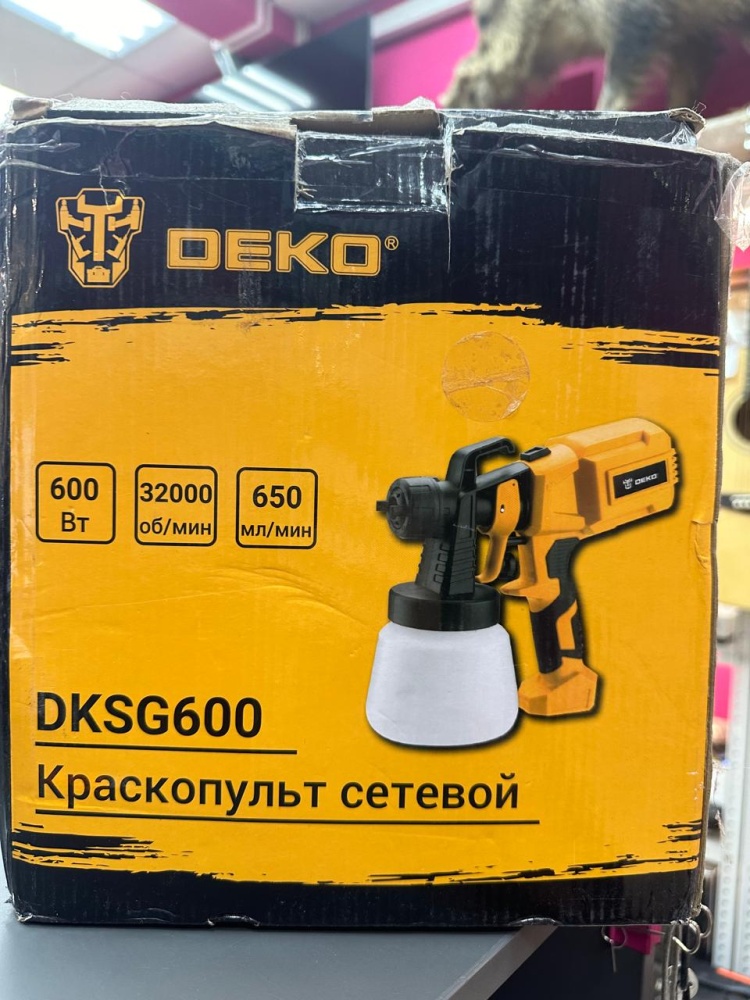 Краскопульт Deko DKSG600