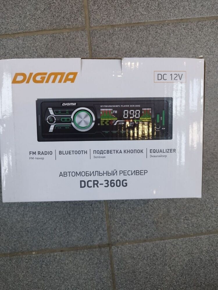 /Автомагнитола Digma DCR-360G