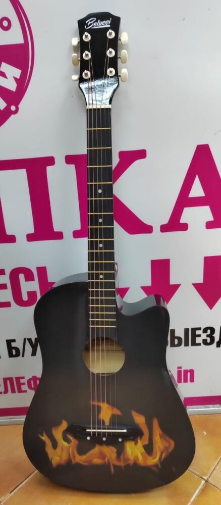 Гитара Belucci  Розовая