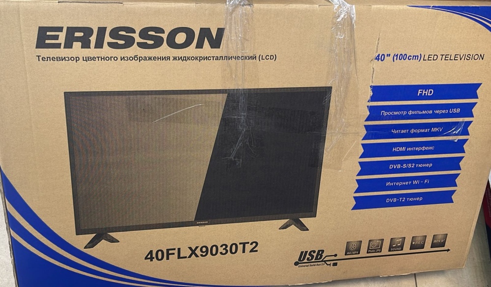 Телевизор Erisson 40FLX9030T2