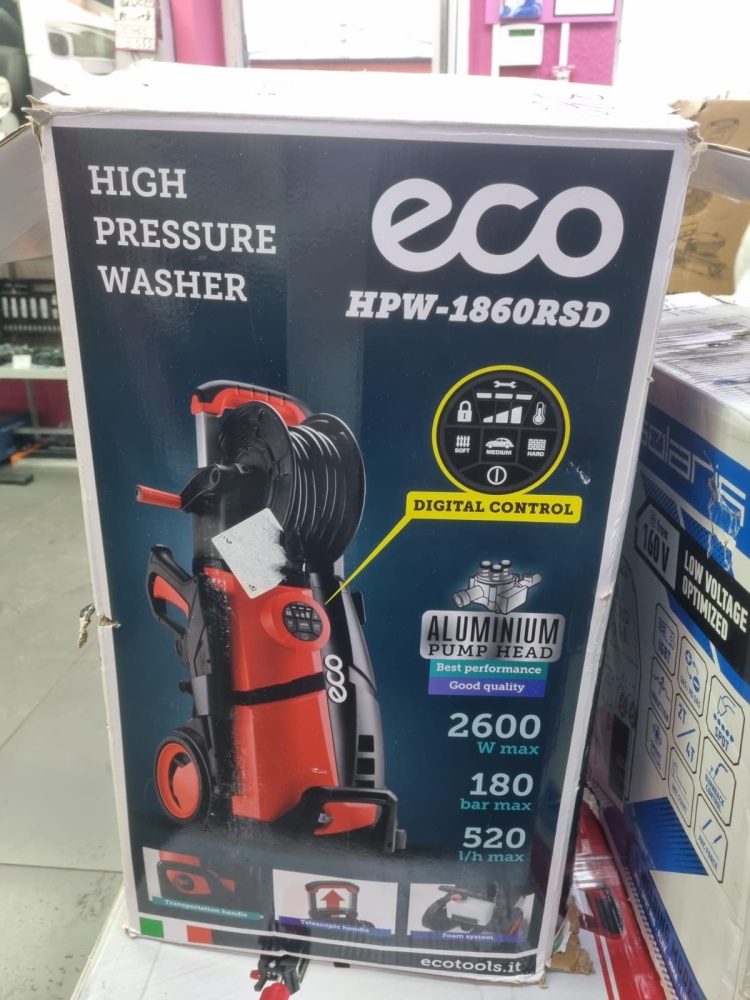 Мойка высокого давления ECO HPW-1860RSD. Новая.