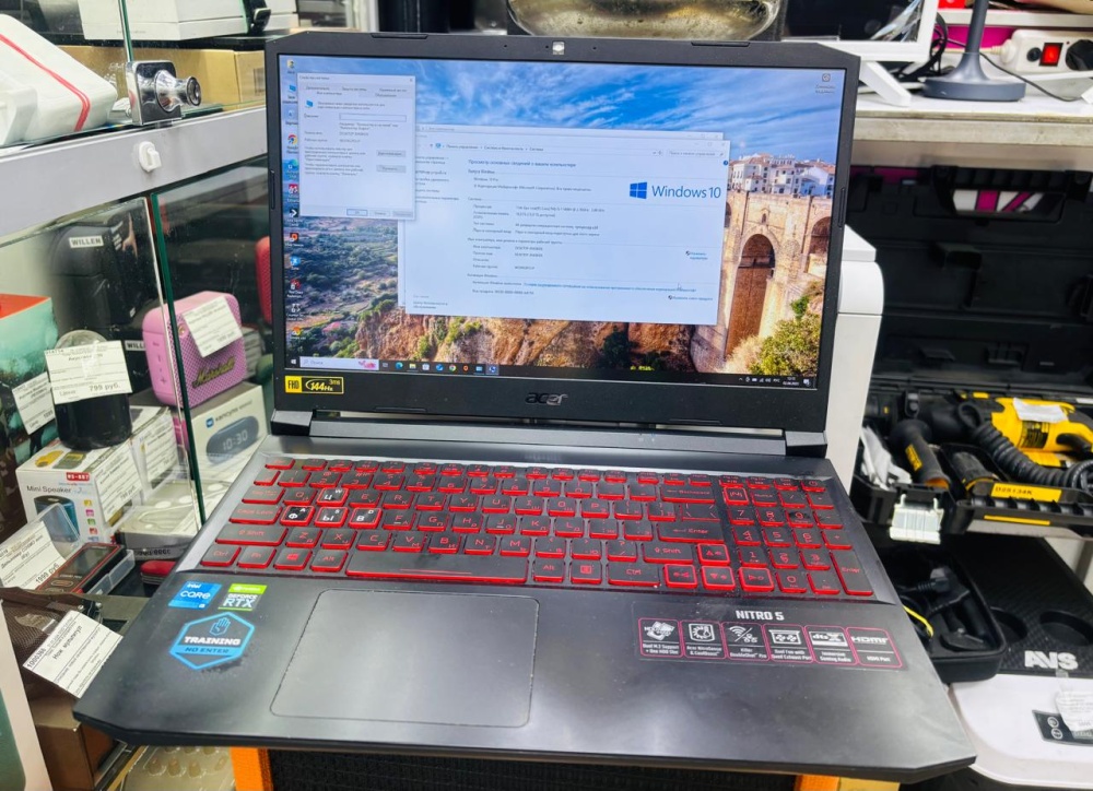 Ноутбук Acer i5-11/16/1tb ssd/3050ti (4)