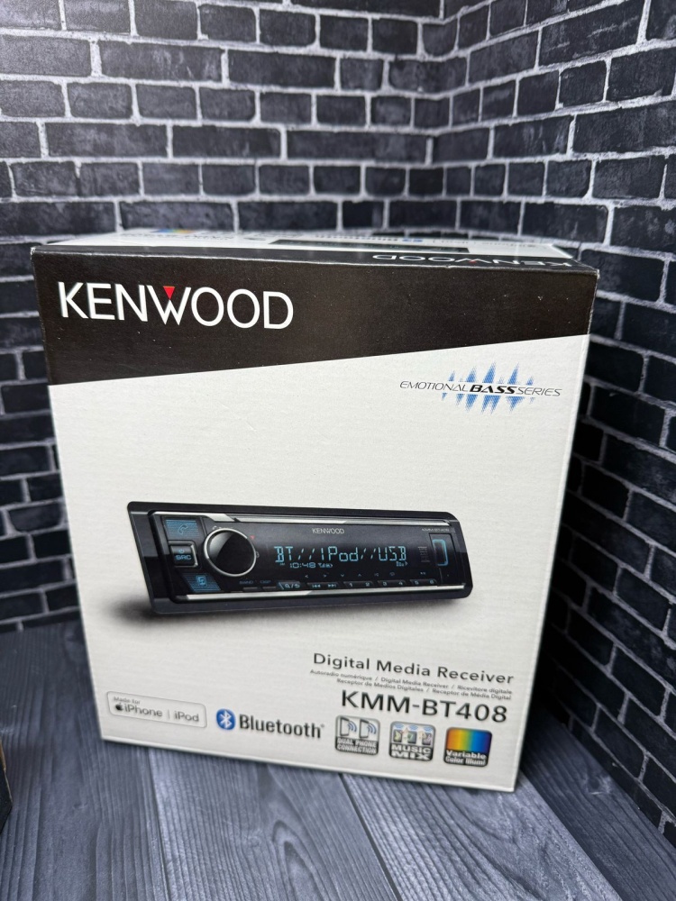 Магнитола Kenwood KMM-BT408