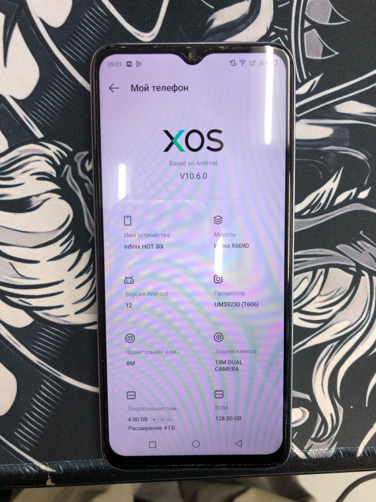 Мобильный телефон Infinix 4\128
