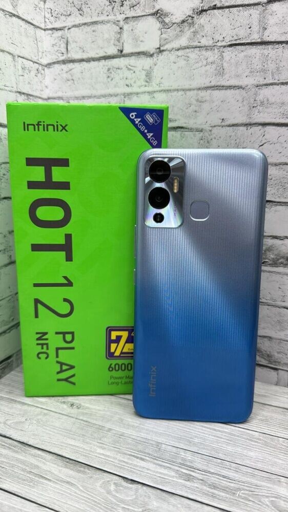 Мобильный телефон Infinix HOT 12 Play NFC 4/64Gb