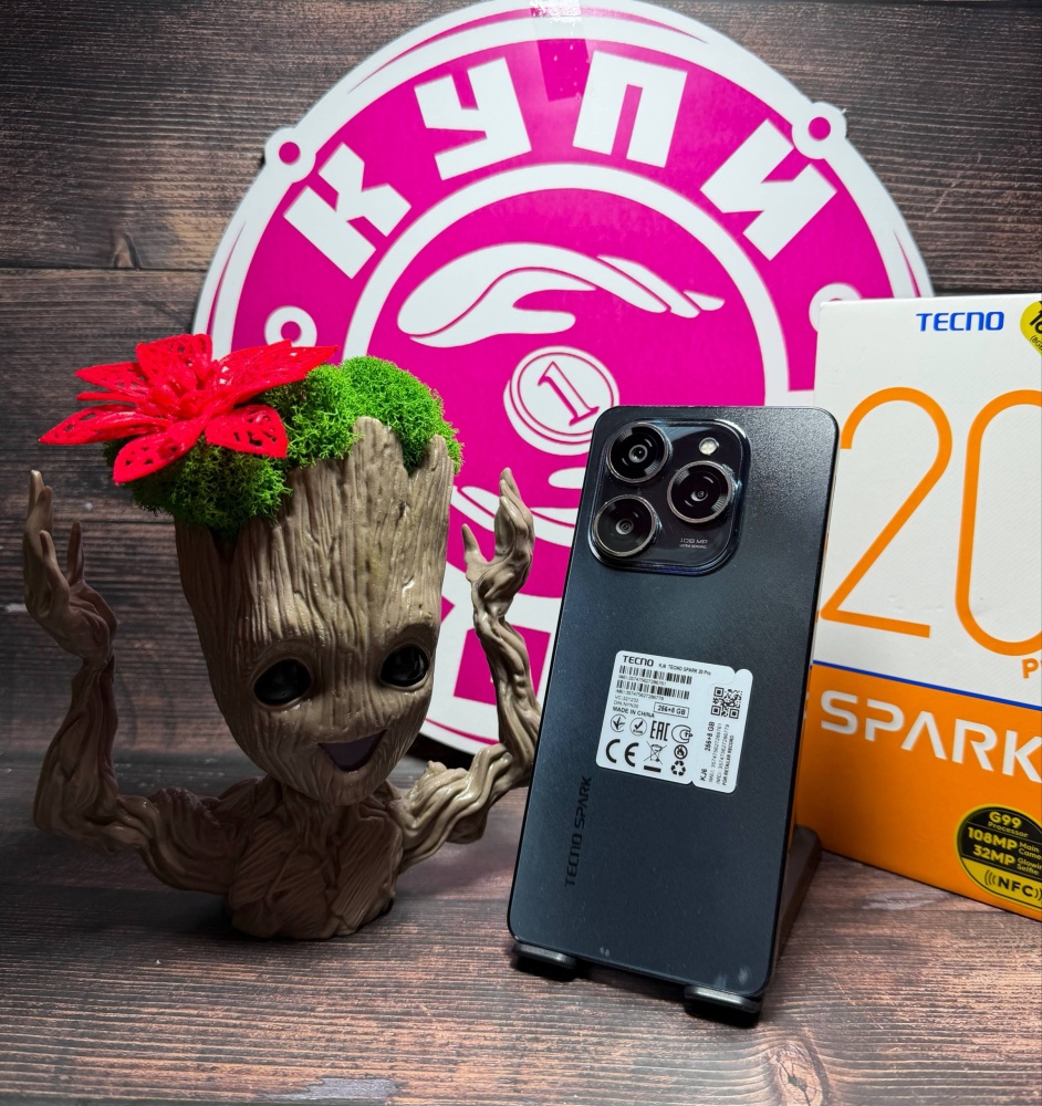 Мобильный телефон Tecno Spark 20 pro 8 256gb