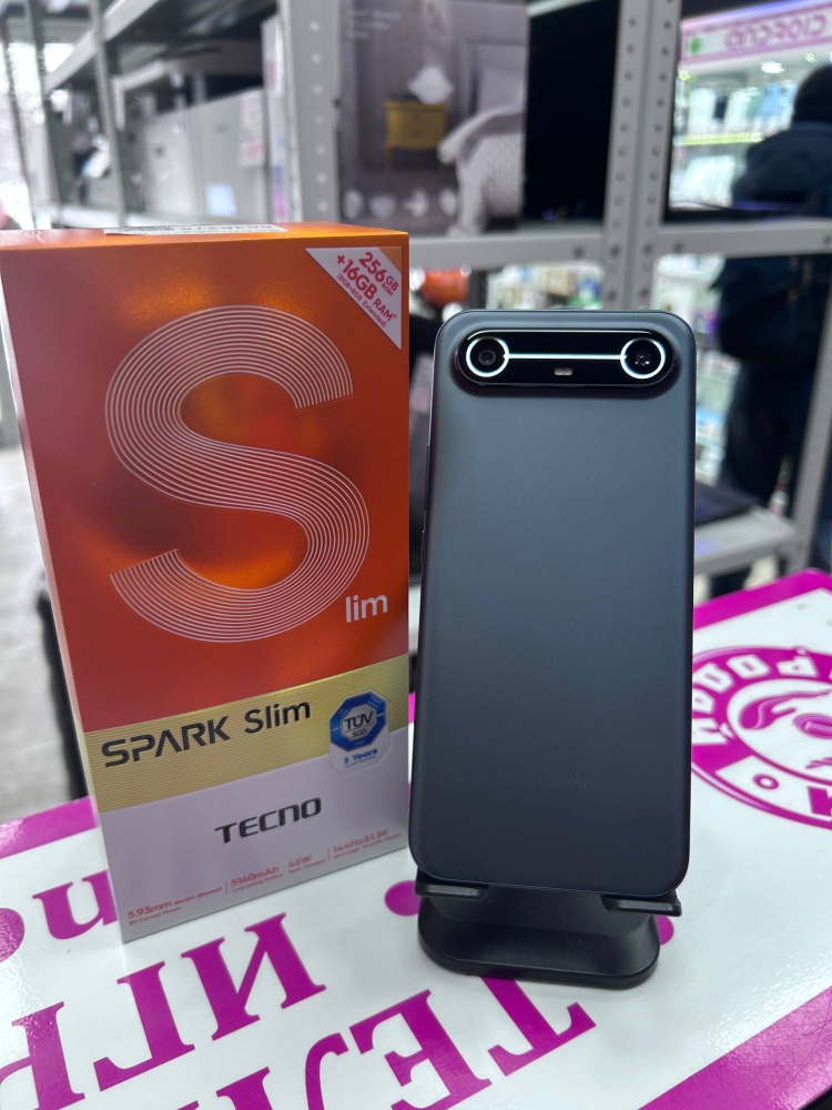 Мобильный телефон Tecno Spark Slim 8+8/256
