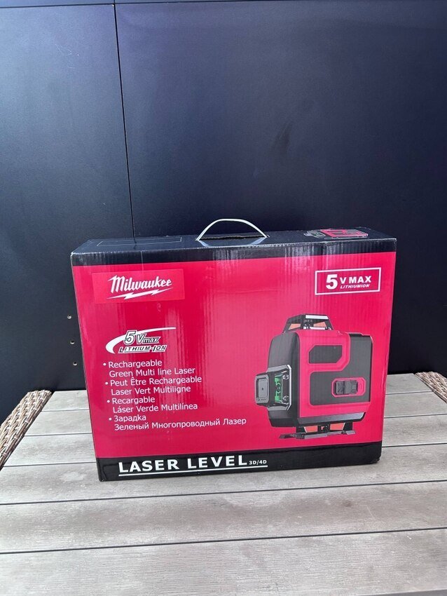 Лазерный уровень milwaukee 5VMAX