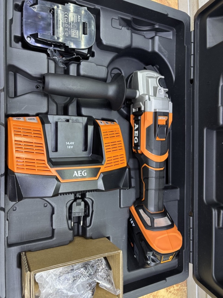 УШМ (Болгарка) AEG BEWS18-125BL