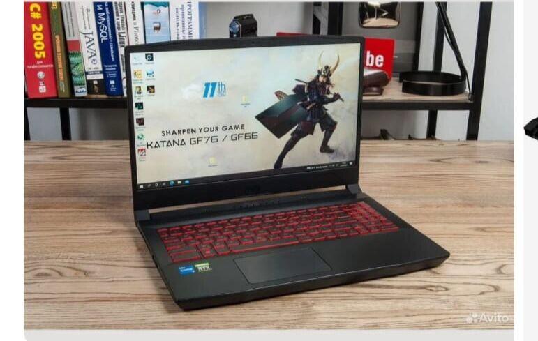 Ноутбук 17,3 MSI GF76 Katana i5 12500H/16/512/3050ti