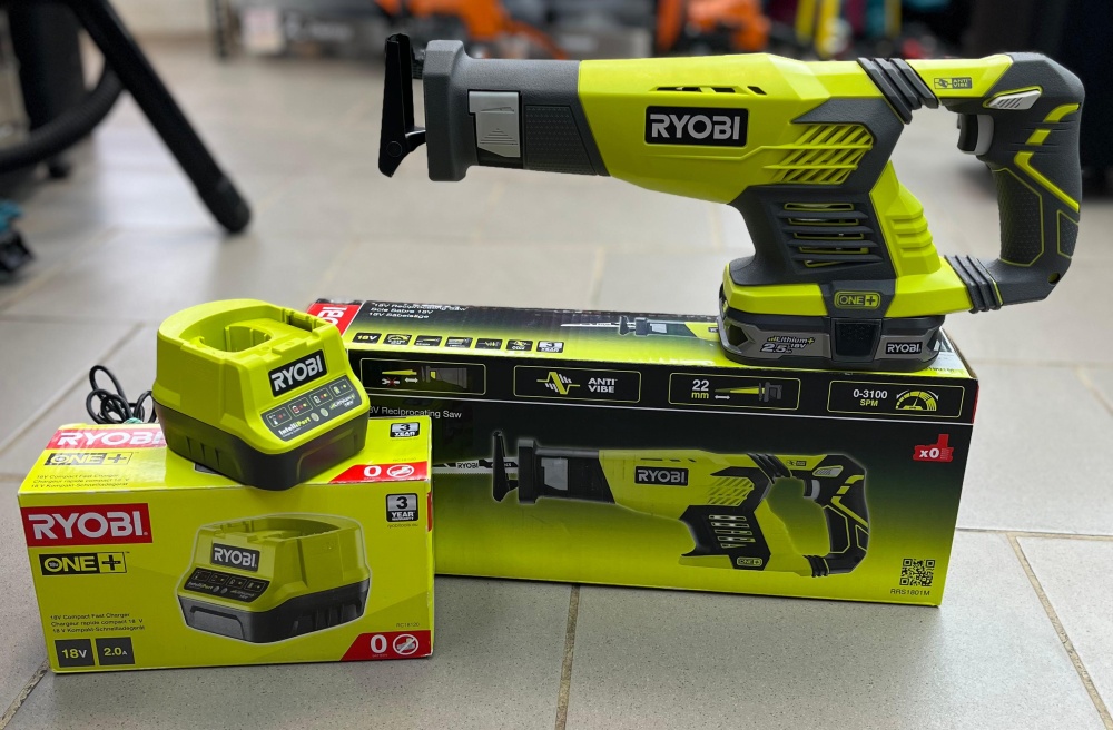 Сабельная пила Ryobi ONE+RRS1801M