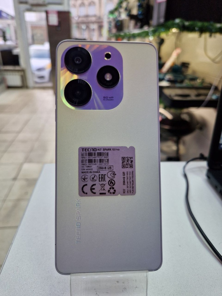 Мобильный телефон Tecno spark 10pro 8\256