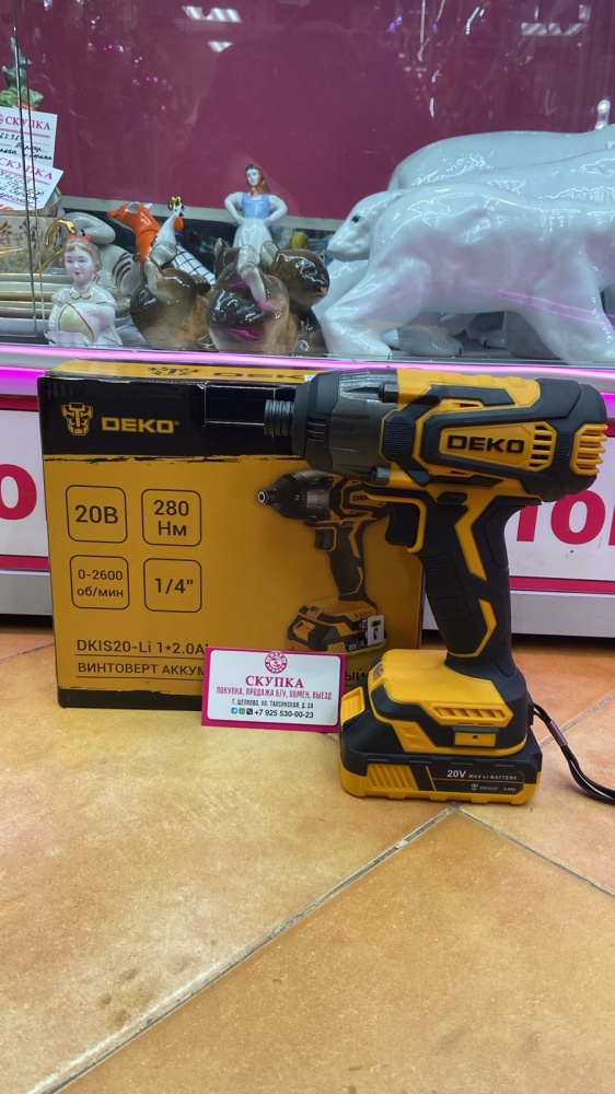 Болтоверт Deko 20V