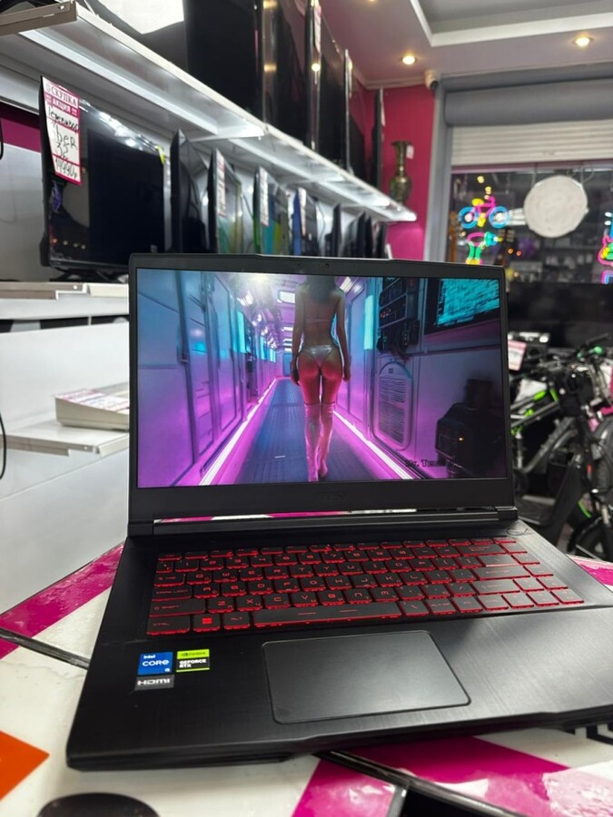 Ноутбук MSI i5-12450H/16gb/256gb/RTX3050