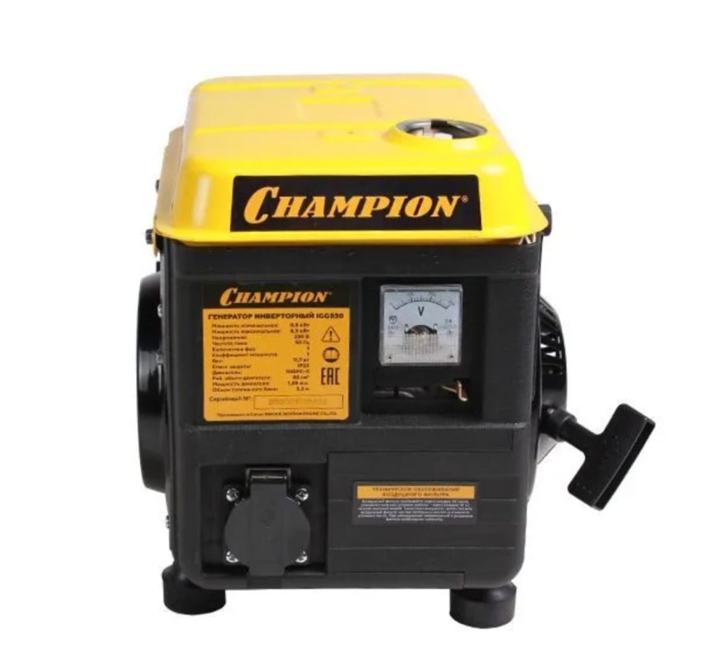 бензогенератор champion igg950