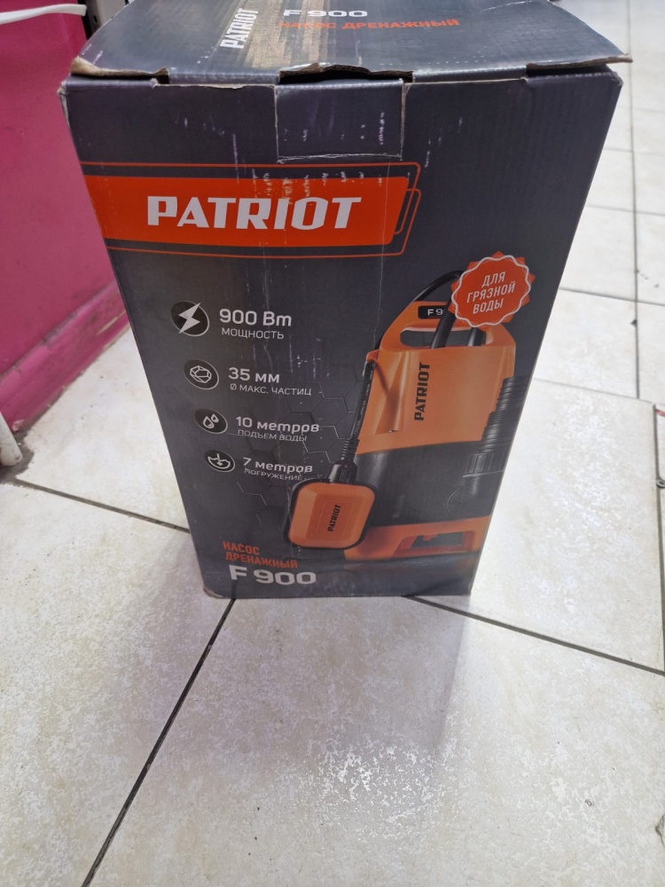 Насос Дренажный Patriot f900