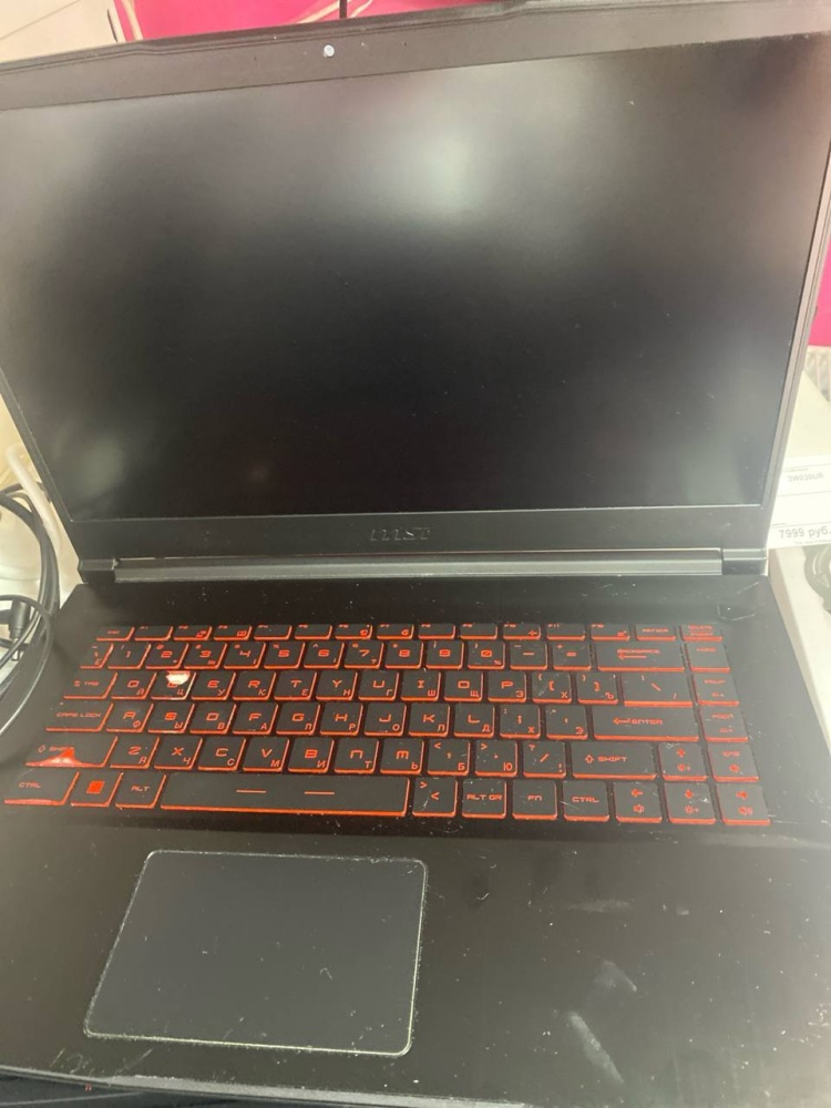 Ноутбук MSI gf63