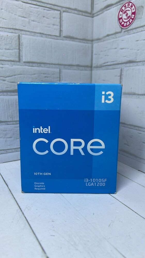 Процессор Core i3-10105F