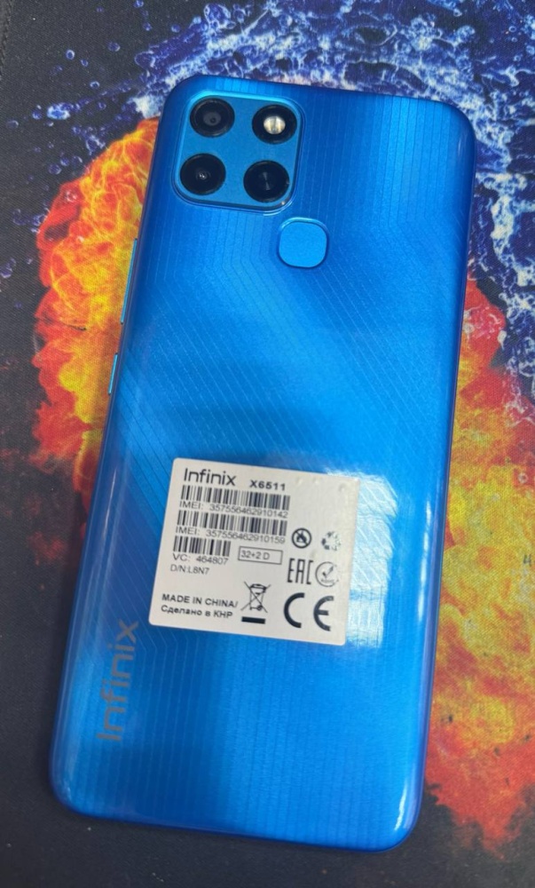 Мобильный телефон Infinix smart 6 2/32