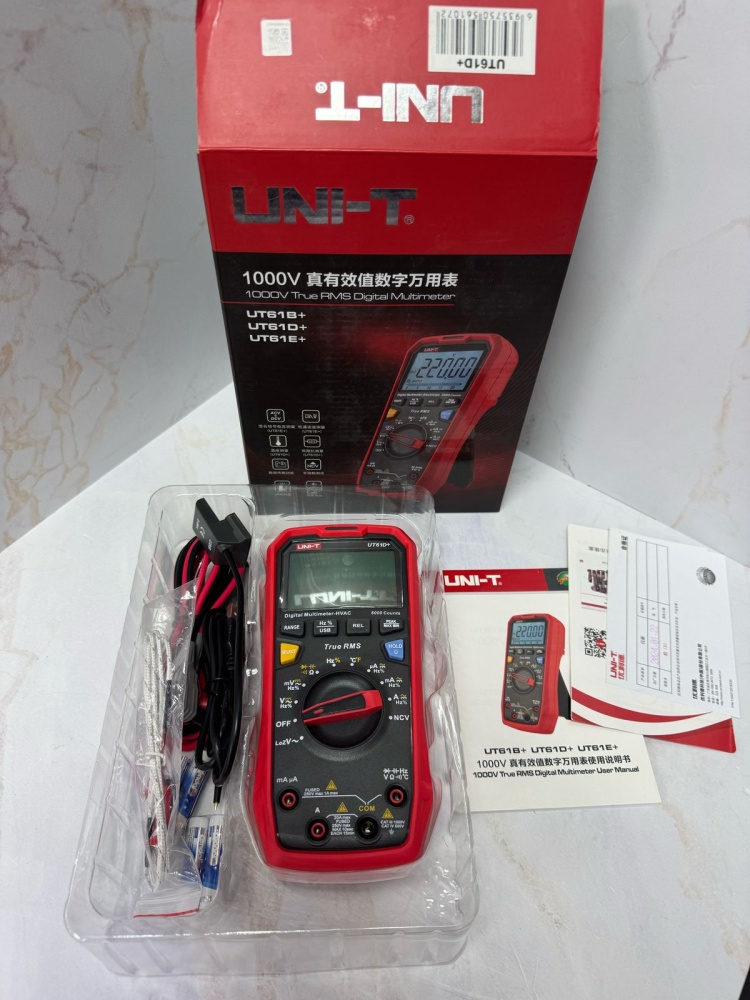 Цифровой мультиметр UNI-T UT61D+