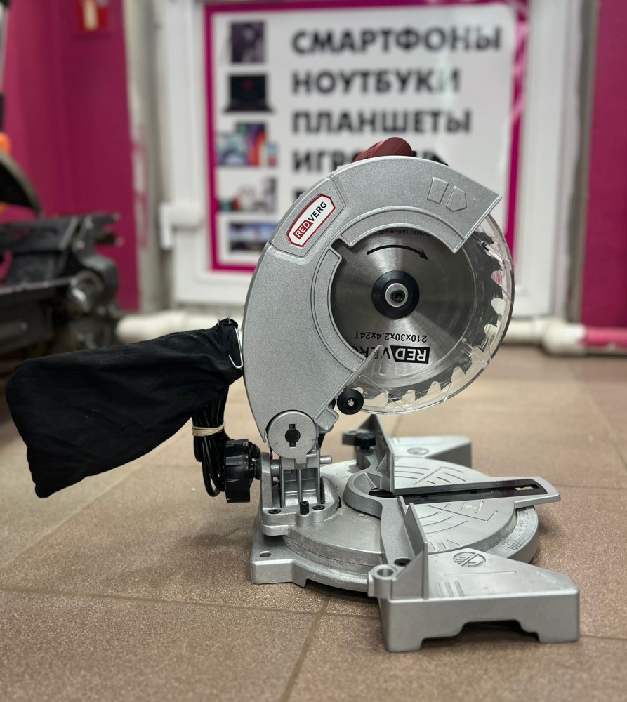 Торцовочная пила redverg rd-ms210-1250