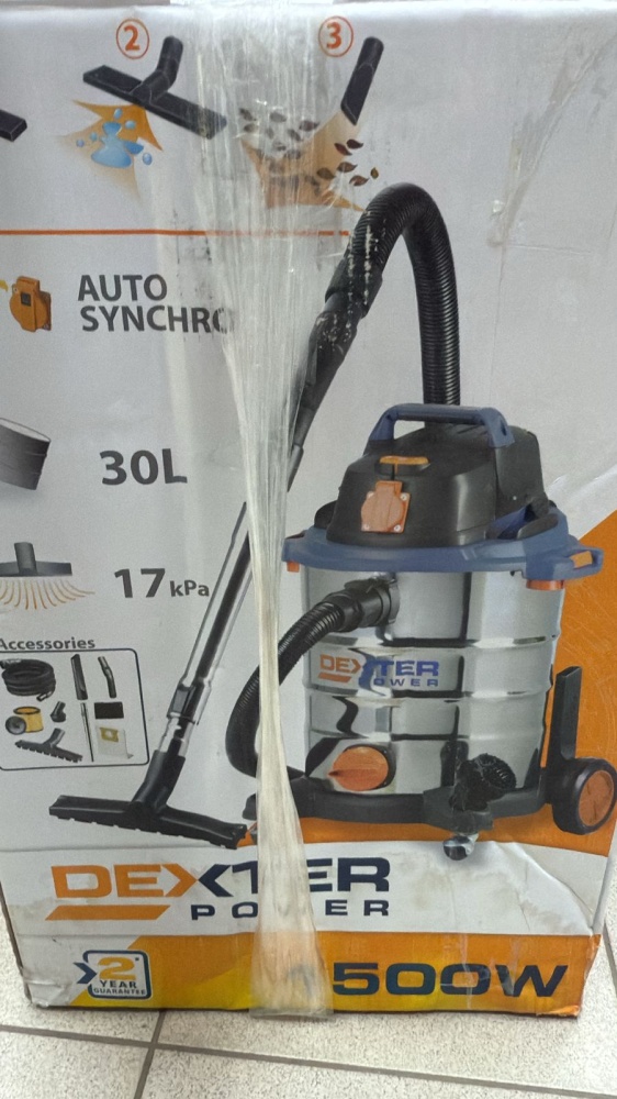 Строительный пылесос Dexter Power 1500w