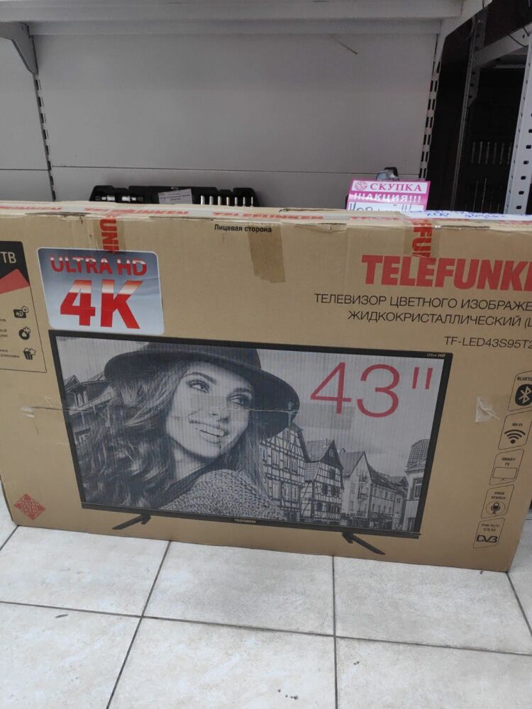 Телевизор Telefunken TF-LED43S95T2SU