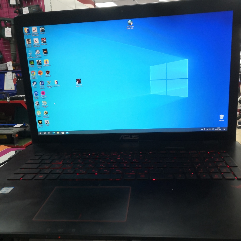 Ноутбук ASUS i5-6/16/1tb/ssd256/GTX960