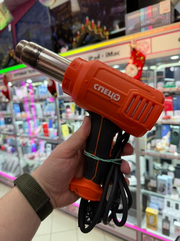 Фен строительный спец бпв-2000