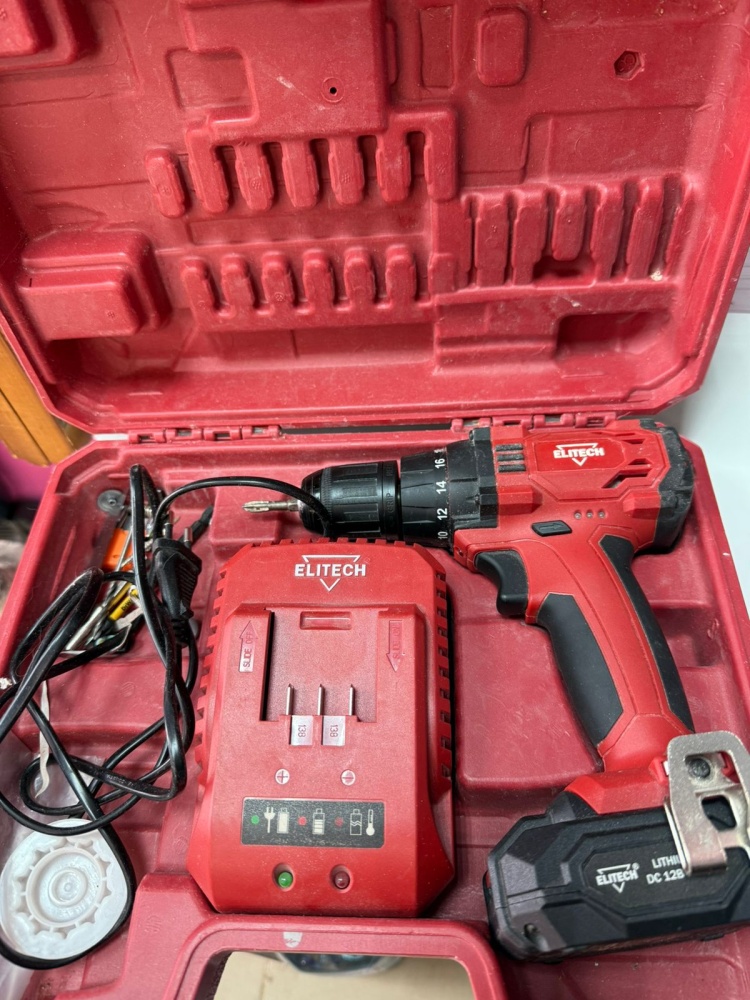 Шуруповерт Elitech ДА 12СЛ2