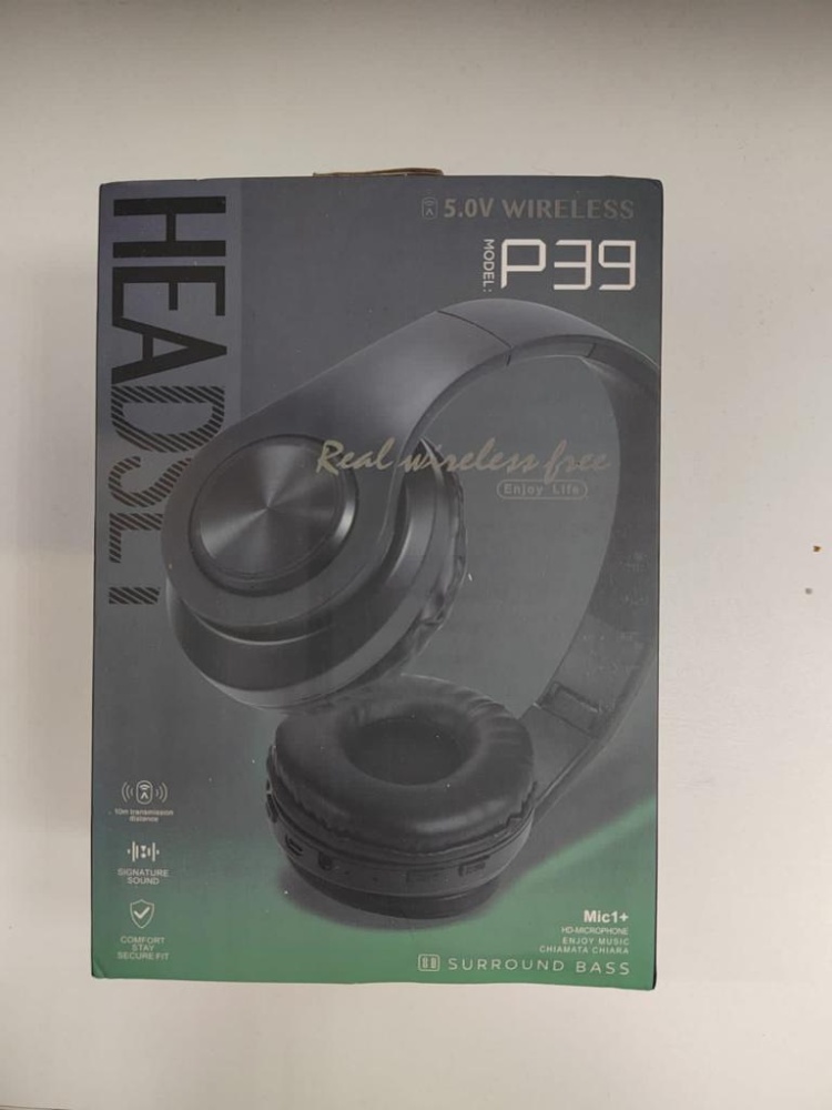 Наушники Bluetooth HEADSLI P39