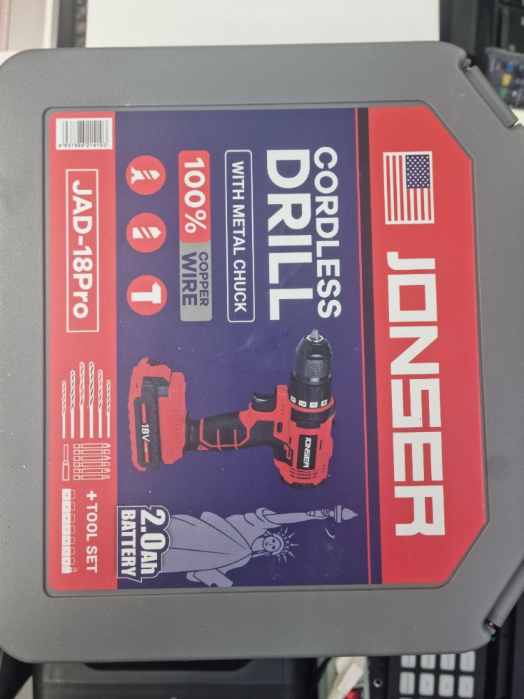 Дрель-шуруповерт Jonser