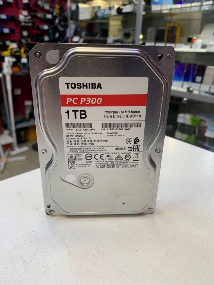 Жесткий диск Toshiba P300 1 Tb