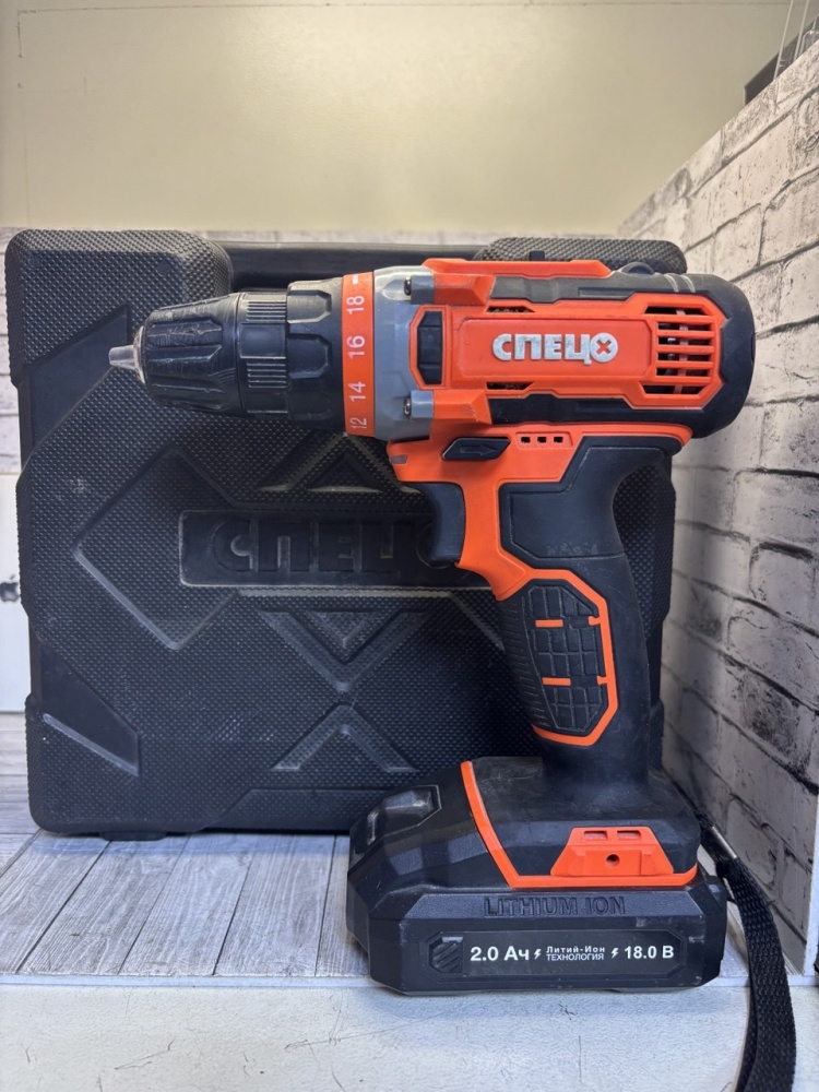 Шуруповерт  Спец бда 14 (18В)