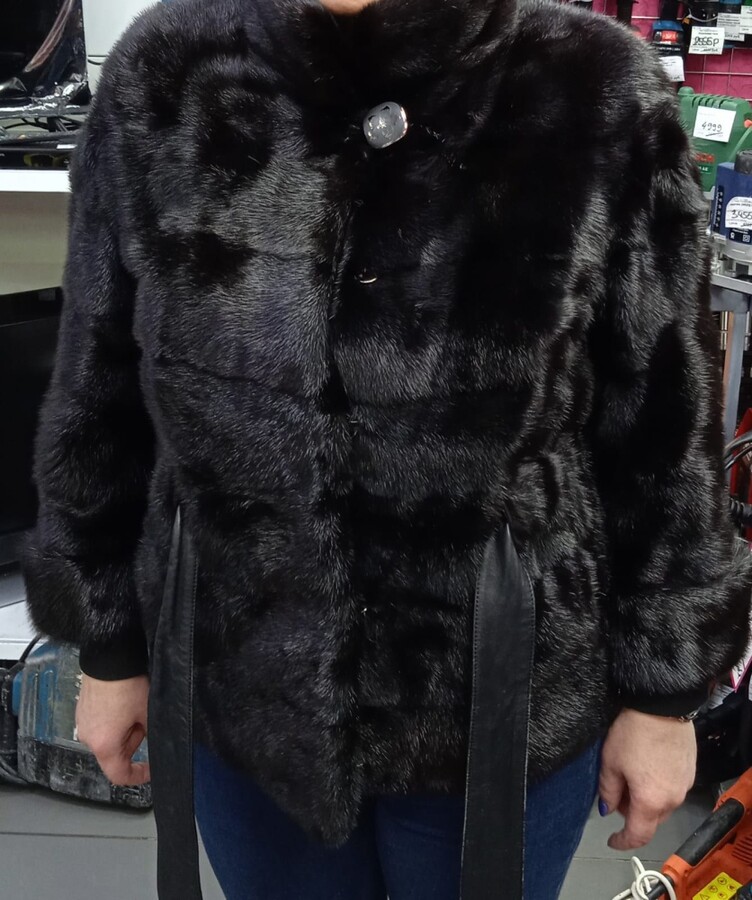 Шуба норка 44-46р