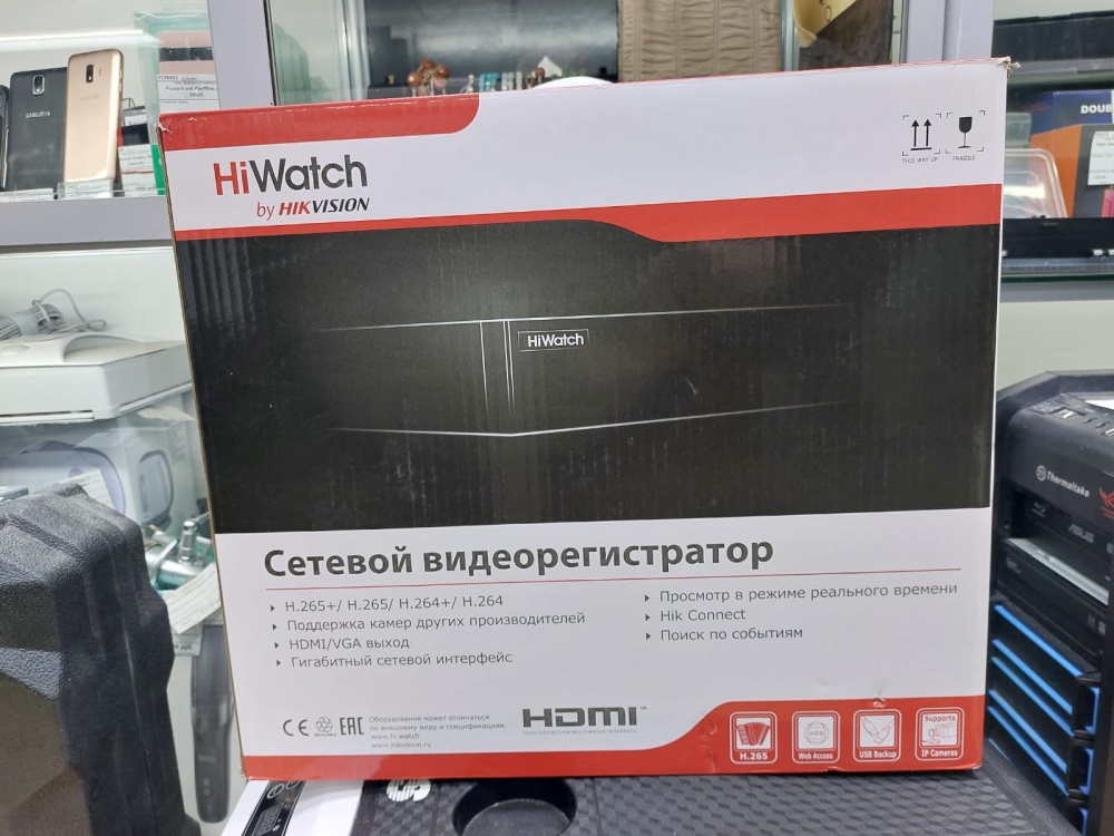 Видеорегистратор Сетевой HiWatch DS-316(d)