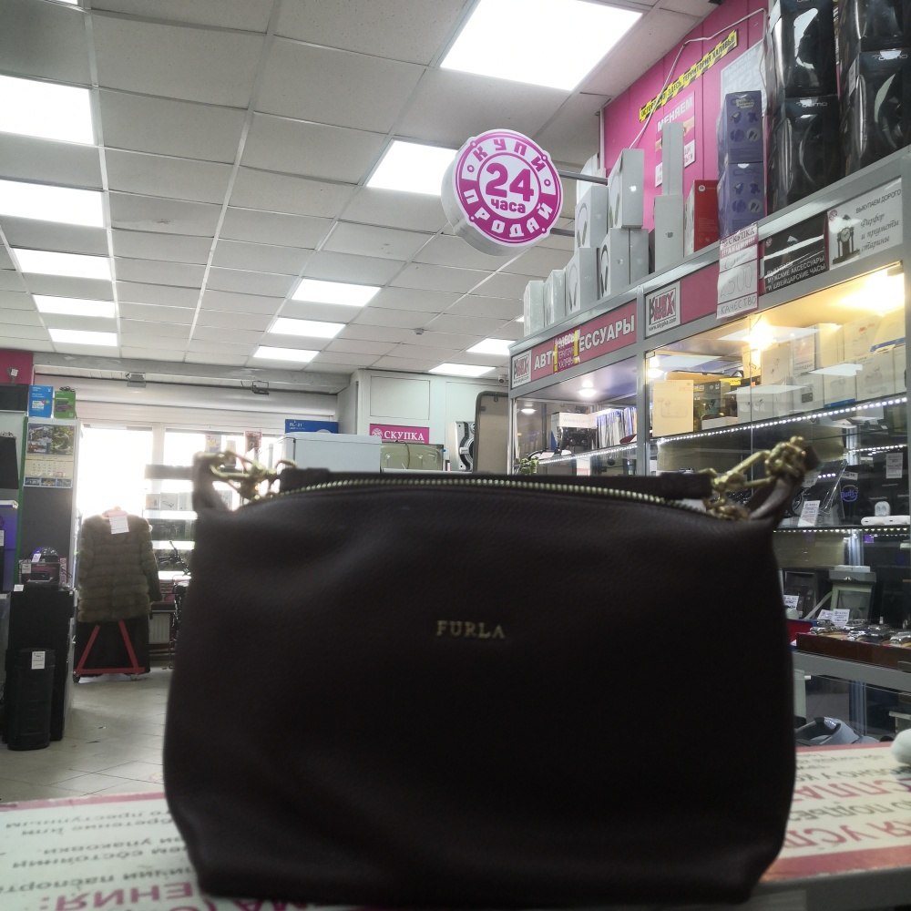 Сумка Furla бордовая