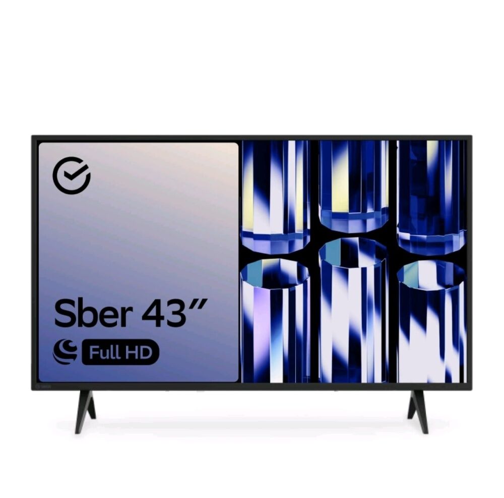 Телевизор Сber SDX-43F2010B, 43"(109 CM), FHD