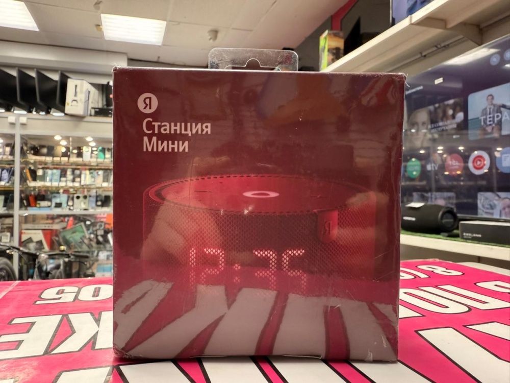 Акустика Яндекс-станция Mini с часами