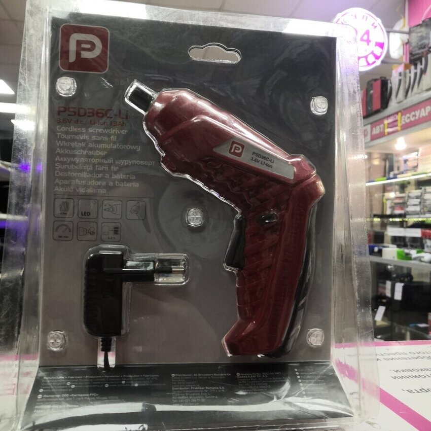Электроотвертка pcd36
