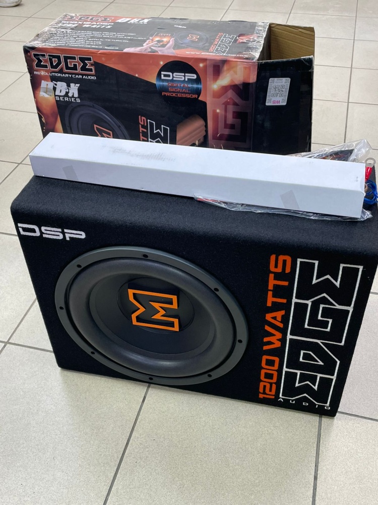 Автосабвуфер Edge edbx12dsp-e3