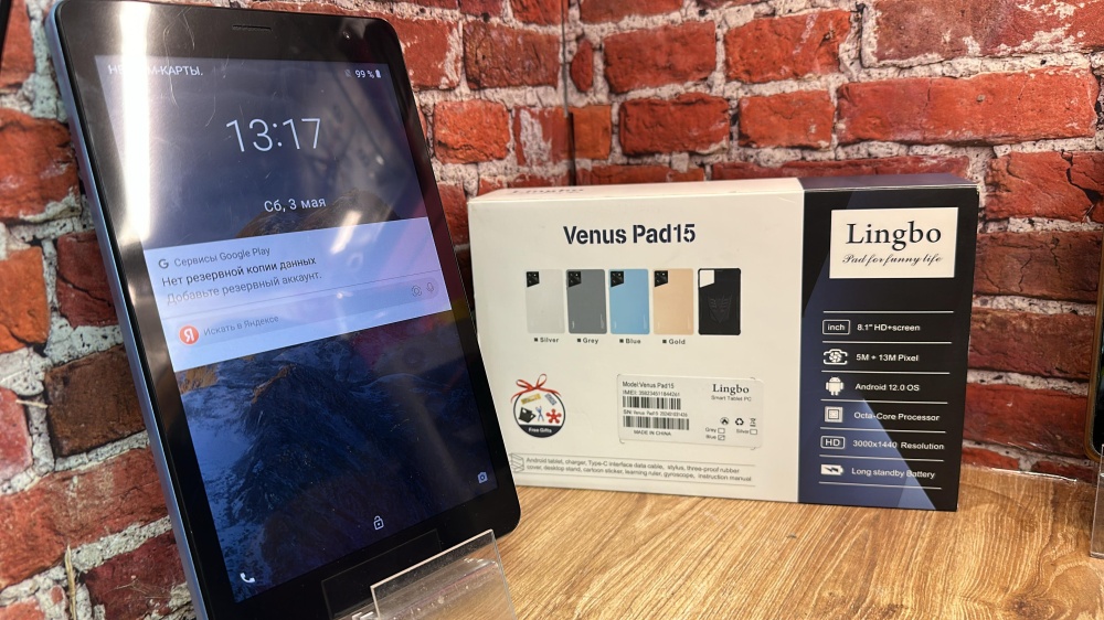 Планшет VENUS Pad15