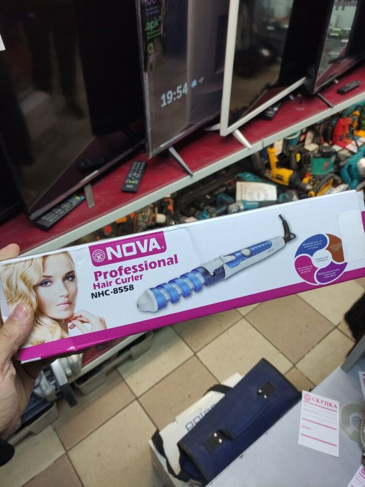 Отпариватель для завивки волос  NOVA