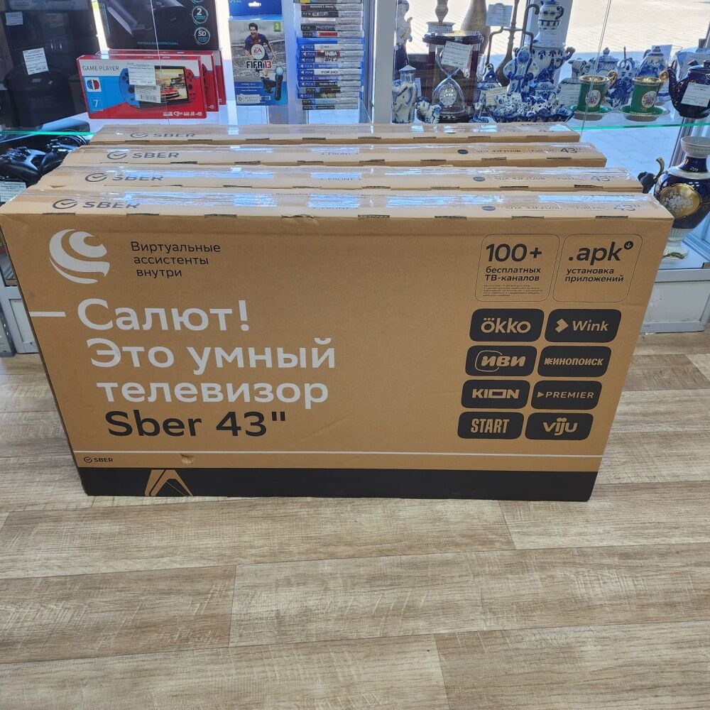 Телевизор др марка Sber 43 Smart TV