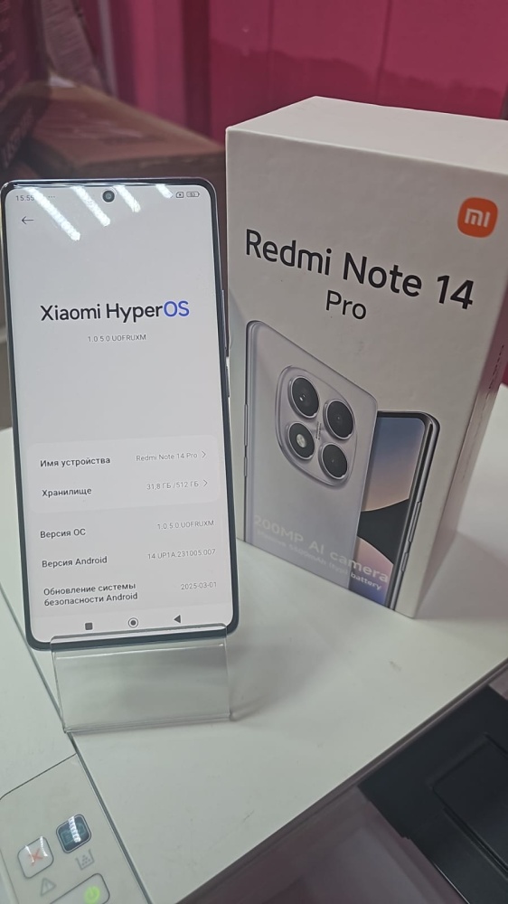 Смартфон Xiaomi Redmi note 14 pro 12\512