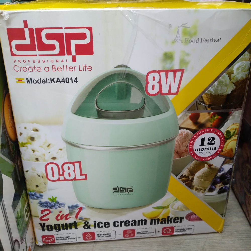 Йогуртница dsp yogurt and ice cream maker KA4014